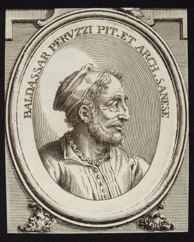 Baldassare Tommaso Peruzzi autorstwa Italian School