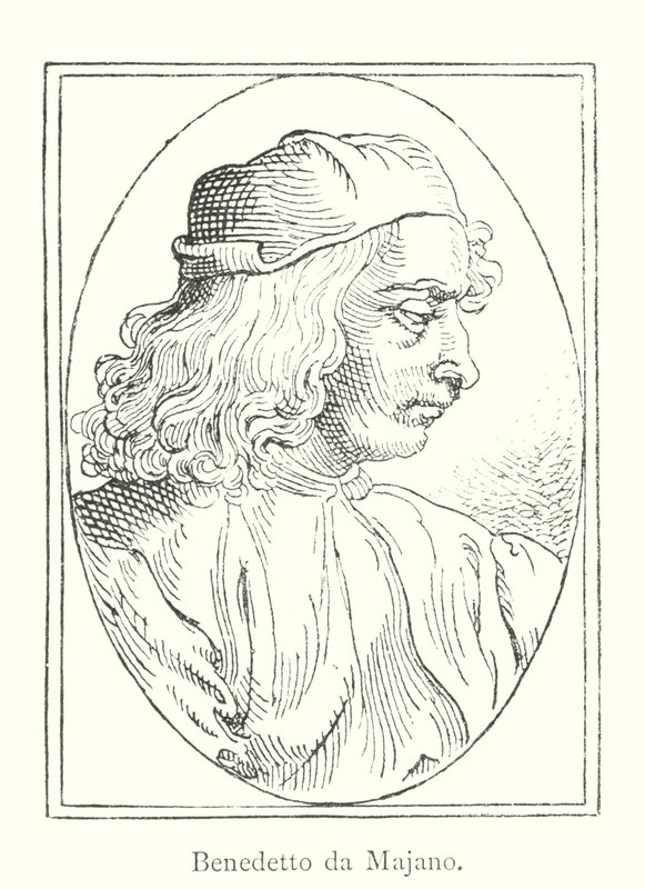 Benedetto da Majano (grafika) autorstwa Italian School