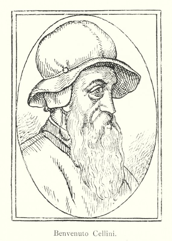 Benvenuto Cellini (grawerowanie) autorstwa Italian School