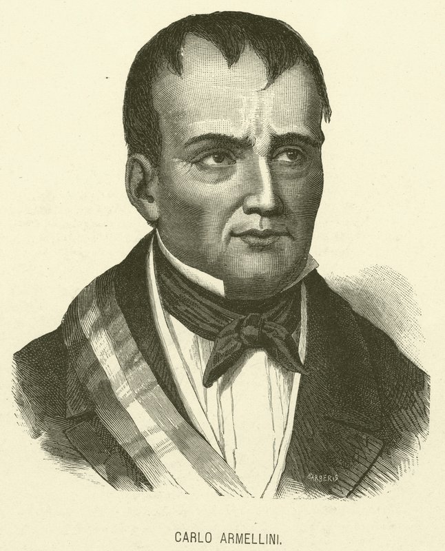 Carlo Armellini (grawerunek) autorstwa Italian School