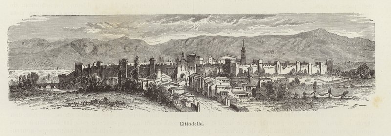 Cytadela we Włoszech autorstwa Italian School