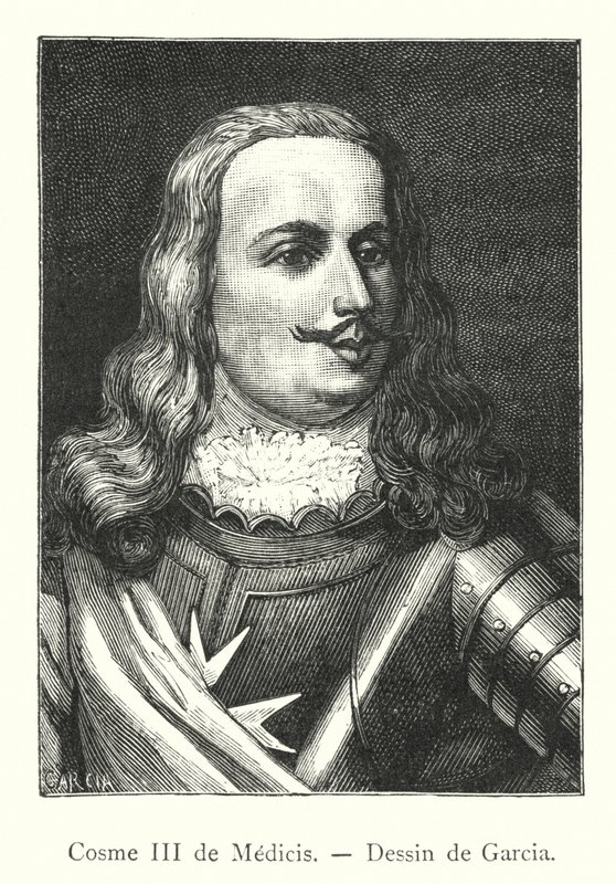 Cosme III de Medici, Dessin de Garcia (grafika) autorstwa Italian School