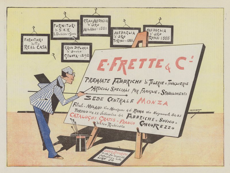 E Frette & C (kolor lito) autorstwa Italian School