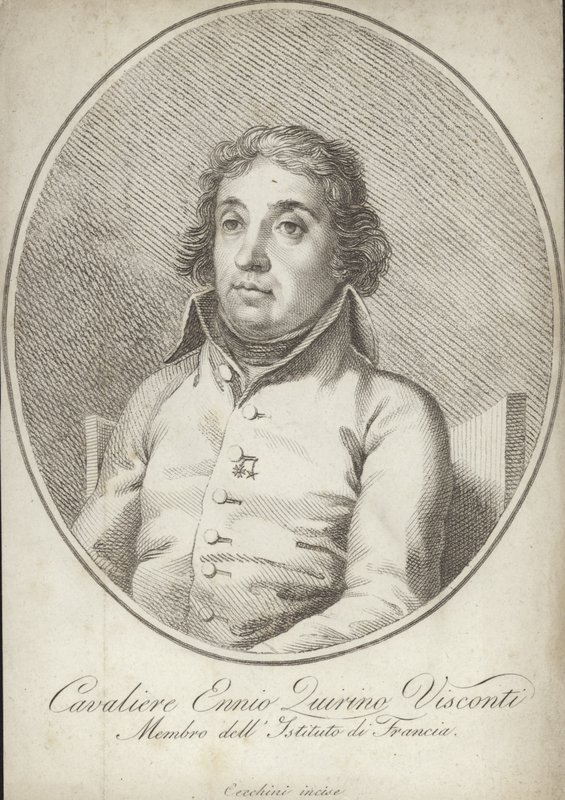 Ennio Quirino Visconti autorstwa Italian School