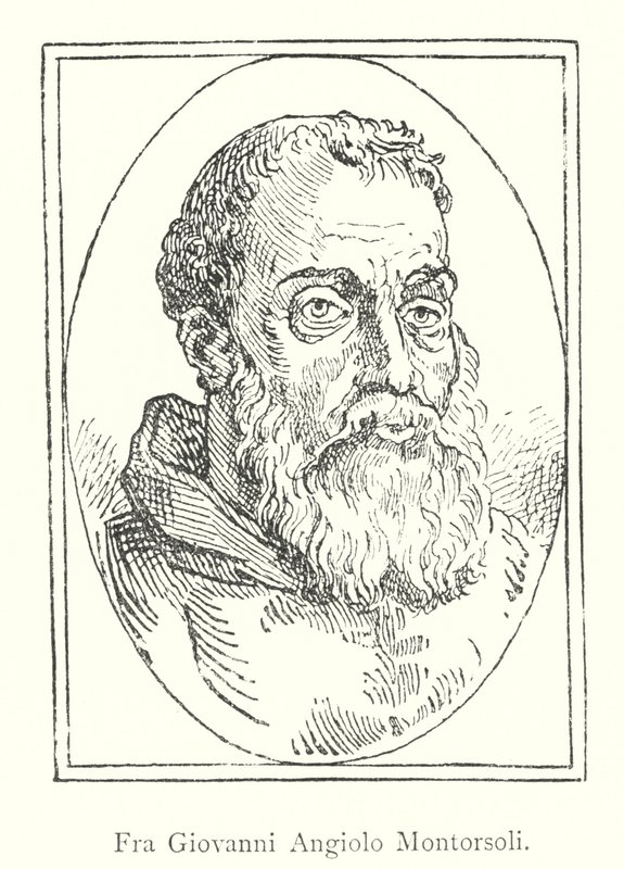 Fra Giovanni Angiolo Montorsoli (grafika) autorstwa Italian School