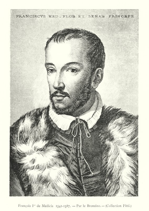 François Ier de Medici autorstwa Italian School