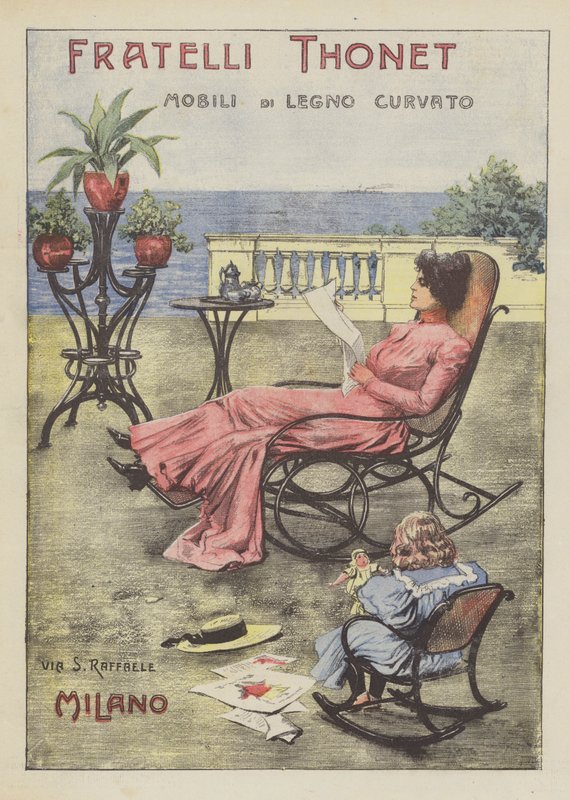 Fratelli Thonet (kolor lito) autorstwa Italian School