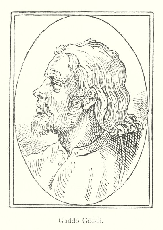 Gadde Gaddi (grawerowanie) autorstwa Italian School