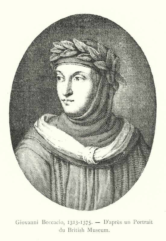 Giovanni Boccaccio autorstwa Italian School