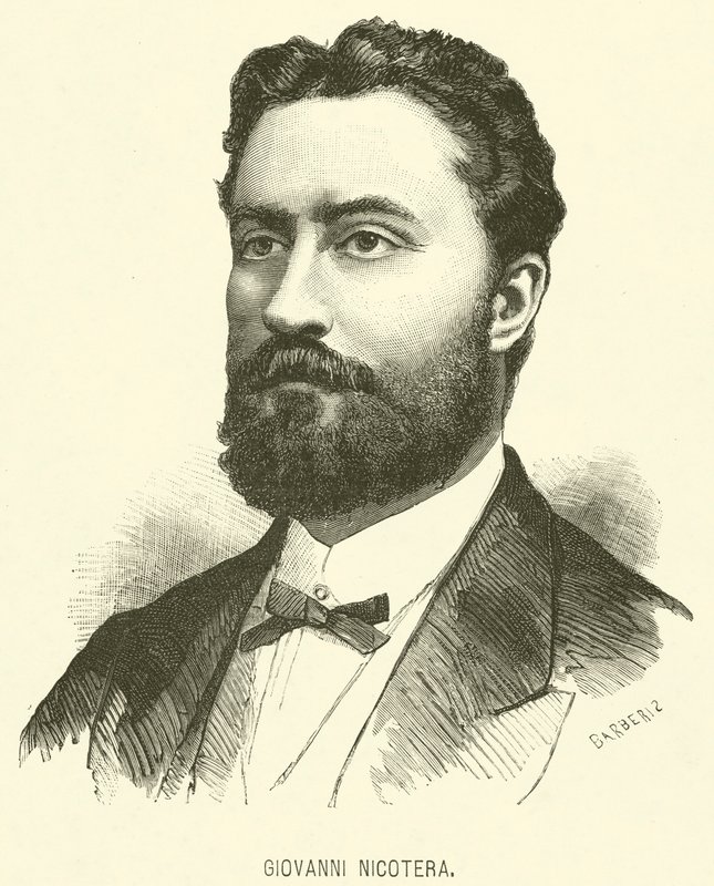Giovanni Nicotera (grawerowanie) autorstwa Italian School
