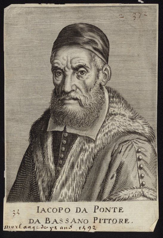 Jacopo Bassano autorstwa Italian School