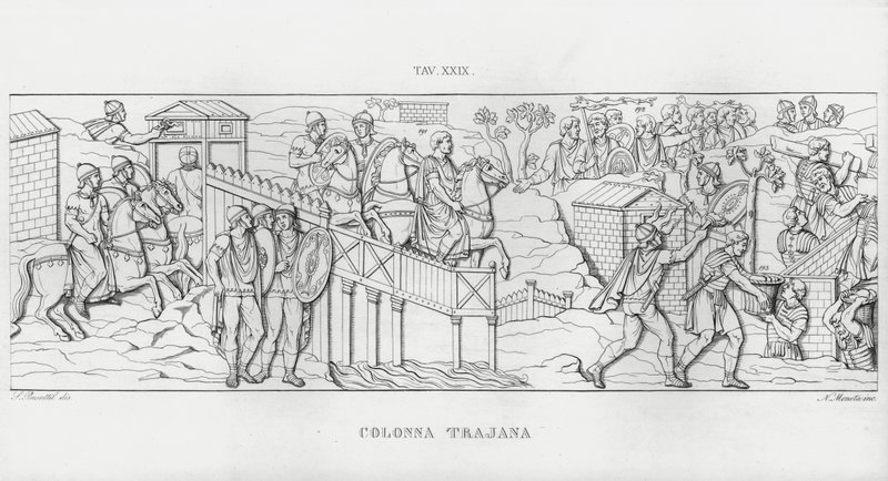 Kolumna Trajana, Kolumna Trajana autorstwa Italian School