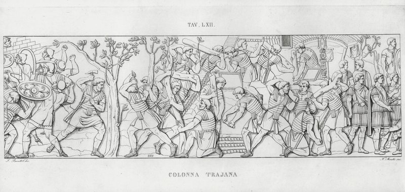 Kolumna Trajana, Kolumna Trajana autorstwa Italian School