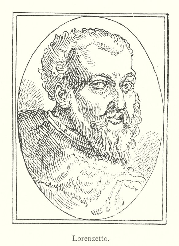 Lorenzetto (grawerowanie) autorstwa Italian School