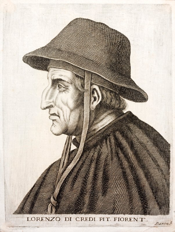 Lorenzo de Credi, włoski malarz renesansowy (grafika) autorstwa Italian School