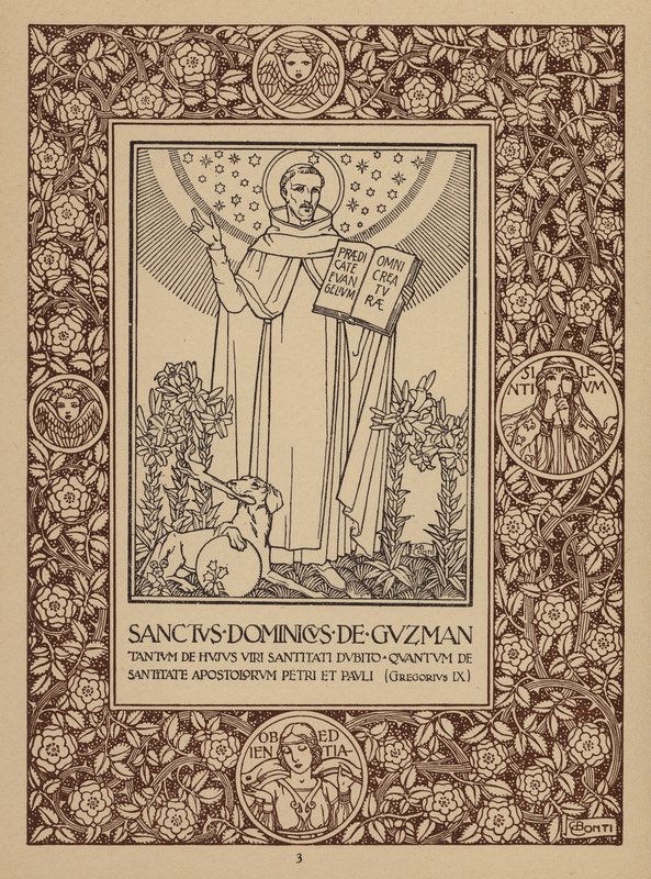 Strona z broszury hotelu San Domenico Palace, Taormina (litografia) autorstwa Italian School