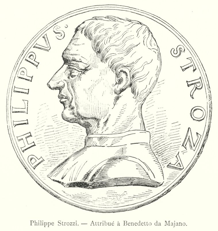 Philippe Strozzi, Attribue to Benedetto da Majano (grafika) autorstwa Italian School