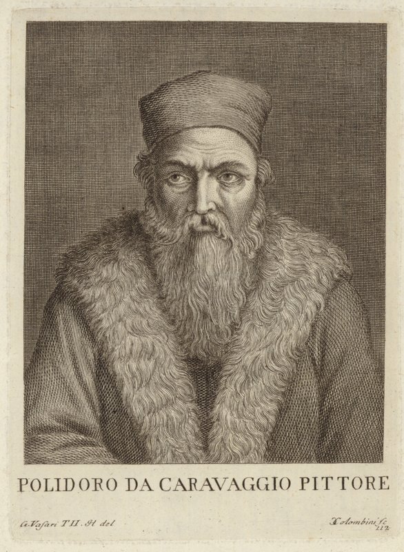 Polidoro da Caravaggio autorstwa Italian School