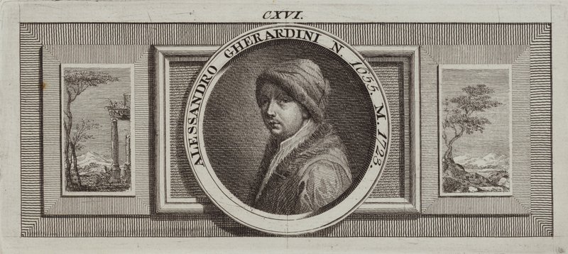 Portret Alessandro Gherardiniego autorstwa Italian School