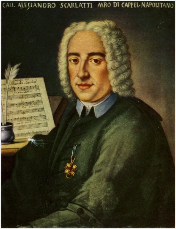 Portret Alessandro Scarlatti autorstwa Italian School