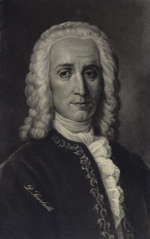 Portret Domenico Scarlatti autorstwa Italian School