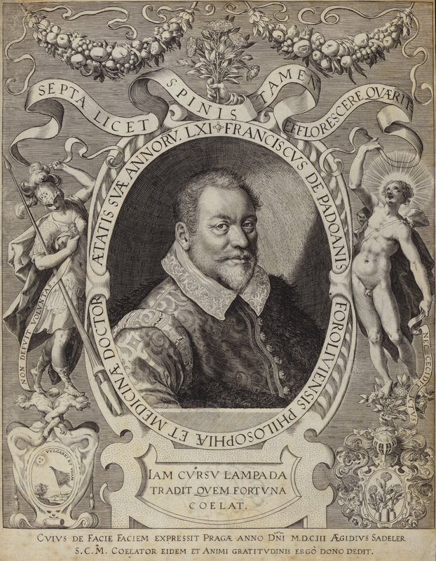 Portret Franciszka – Padoanis Foroliviensis autorstwa Italian School
