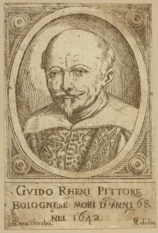 Portret Guido Reni autorstwa Italian School
