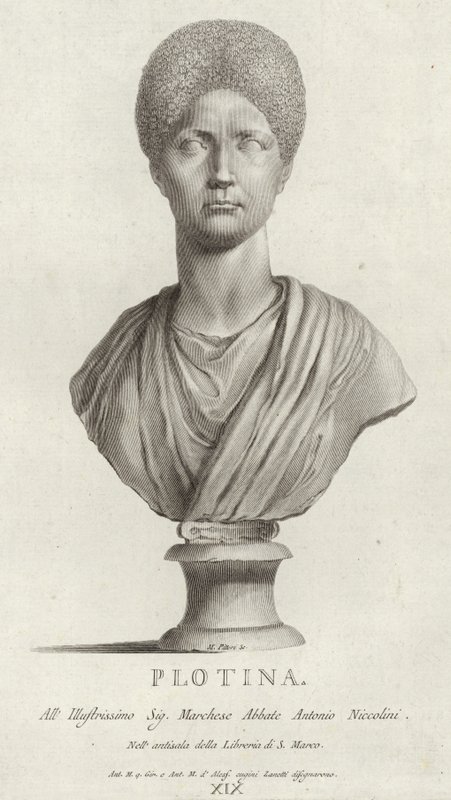 Portret Pompei Plotina autorstwa Italian School