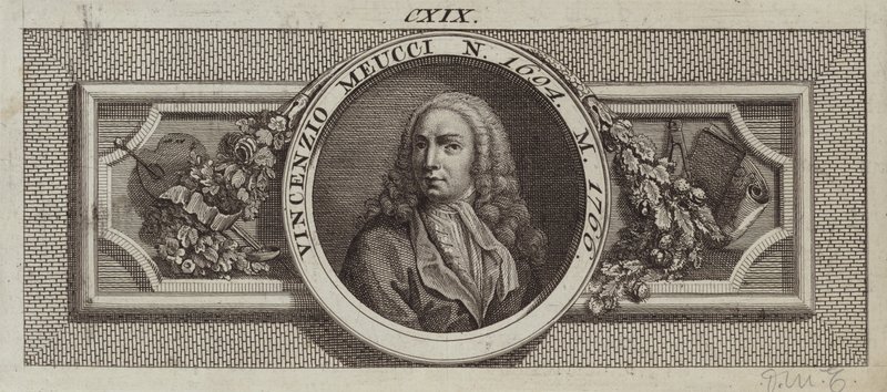 Portret Vincenza Meucciego autorstwa Italian School