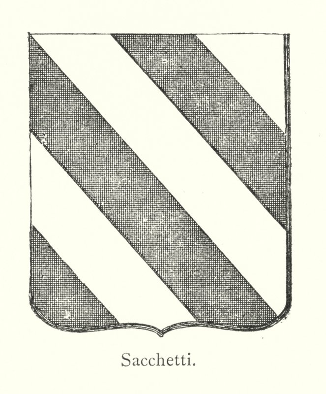 Sacchetti (grawerowanie) autorstwa Italian School