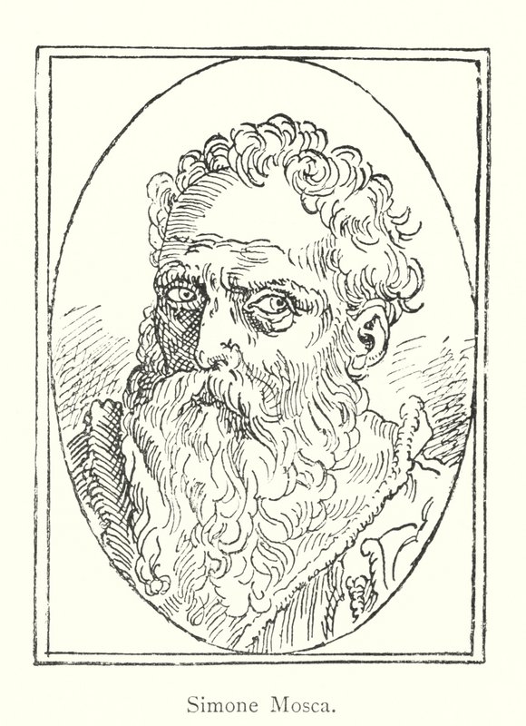 Simone Mosca (Grawerowanie) autorstwa Italian School