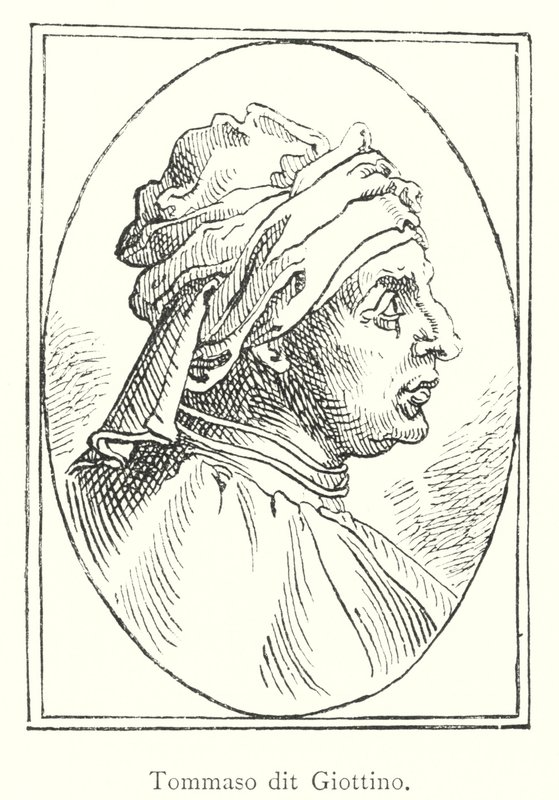 Tommaso dit Giottino (grafika) autorstwa Italian School