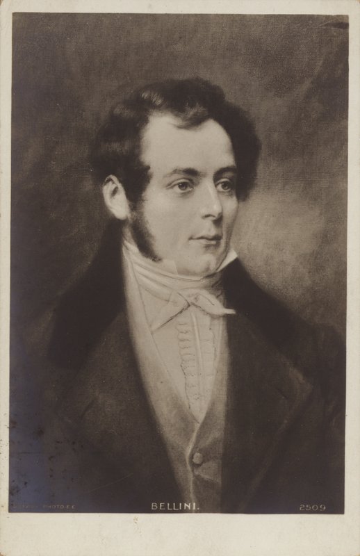 Vincenzo Bellini, włoski kompozytor operowy (1801-1835) autorstwa Italian School