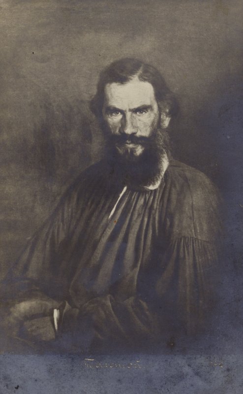 Lew Tołstoj, rosyjski powieściopisarz autorstwa Ivan Nikolaevich Kramskoy