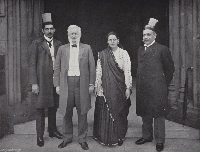 Wódz rasy Parsee autorstwa J. Benjamin Stone