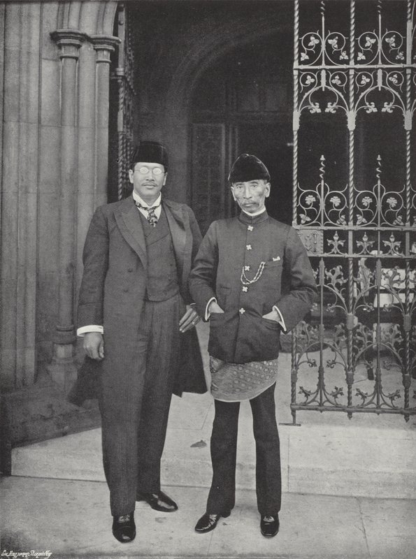 Sułtan Perak autorstwa J. Benjamin Stone
