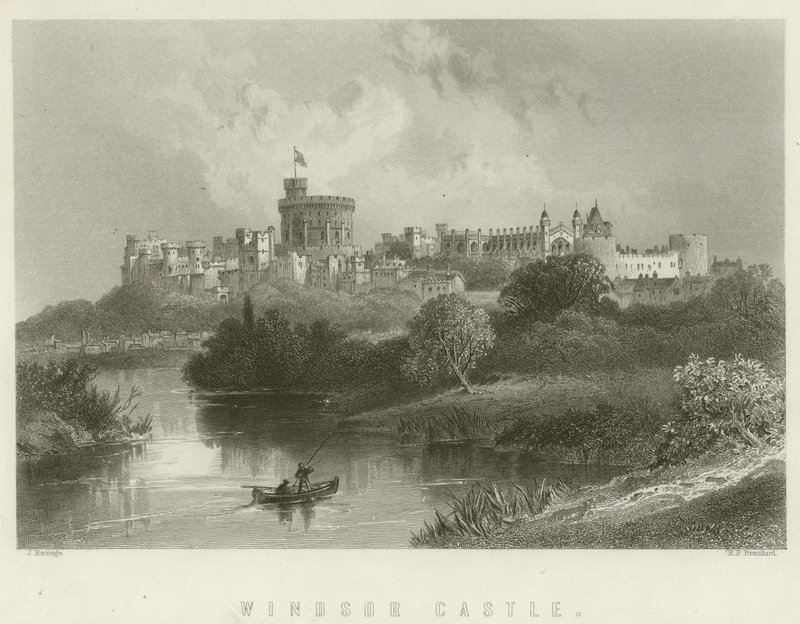 zamek Windsor autorstwa John Ramage