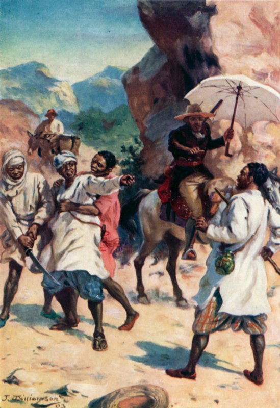 د منګو پارک، د لوږې د جنګ پولي autorstwa J. Williamson