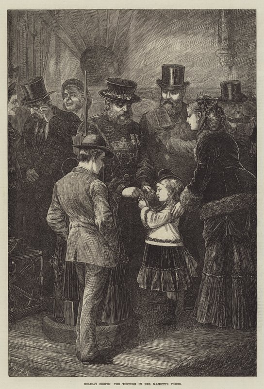 Wakacyjne zabytki, tortury w Wieży Jej Królewskiej Mości autorstwa J.M.L. Ralston