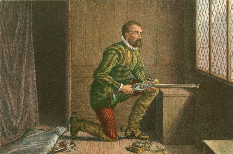 James Hamilton w oczekiwaniu na podejście Regenta Moray autorstwa J.M.L. Ralston
