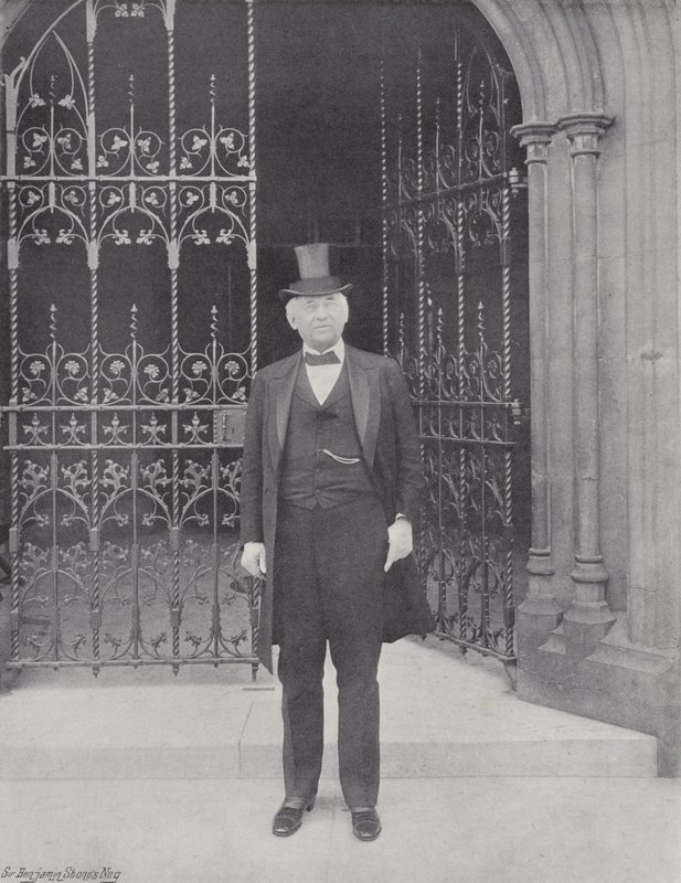 Pan John Wanamaker autorstwa J. Benjamin Stone