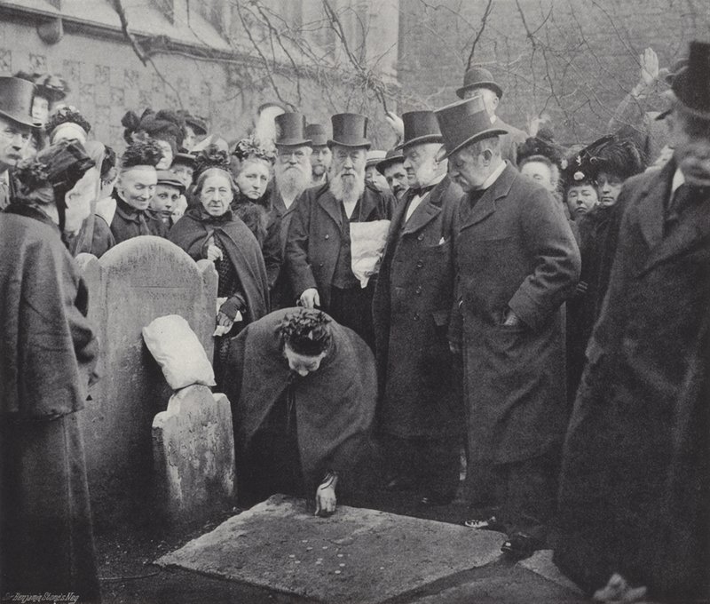 Odbiór Sixpences w Smithfield autorstwa J. Benjamin Stone