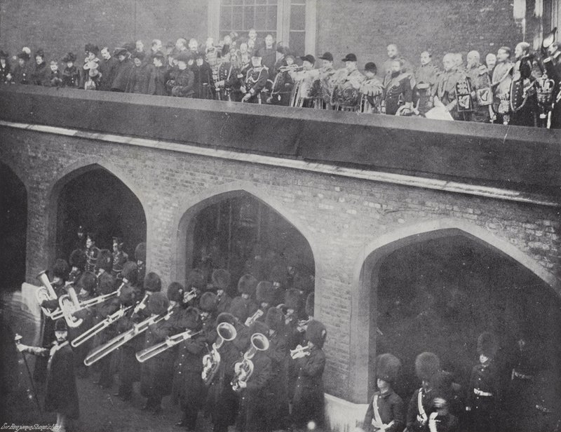 Ogłaszanie króla autorstwa J. Benjamin Stone