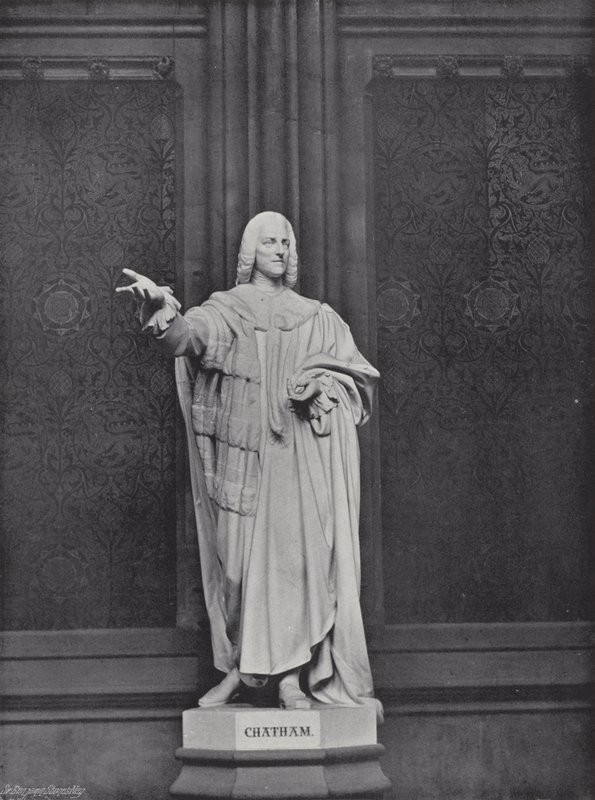 Statua Chathama autorstwa J. Benjamin Stone