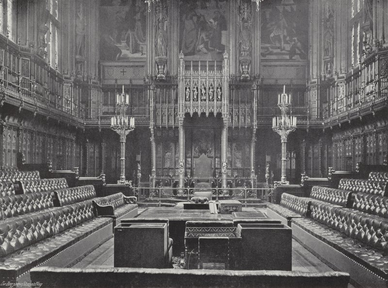 Izba Lordów autorstwa J. Benjamin Stone