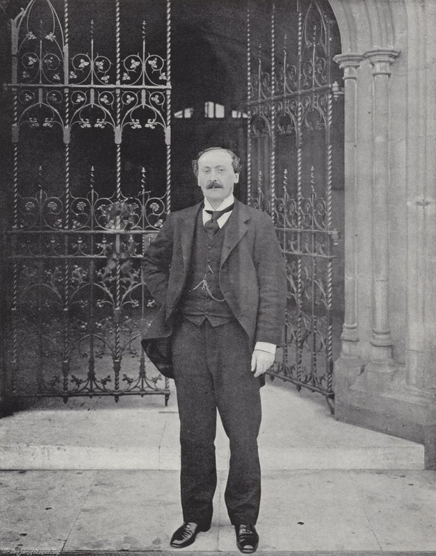 Właściwy kochanie. Herbert Gladstone autorstwa J. Benjamin Stone