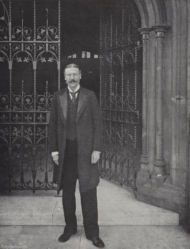 Właściwy kochanie. Sir A Acland Hood, Bart (zdjęcie czarno-białe) autorstwa J. Benjamin Stone
