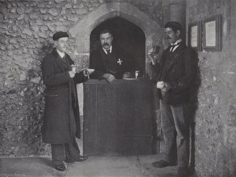 The Wayfarers Dole, Winchester autorstwa J. Benjamin Stone