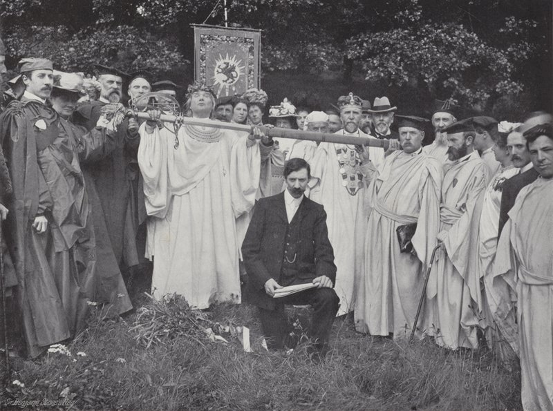 Walijski Eisteddfod, czy to pokój? autorstwa J. Benjamin Stone