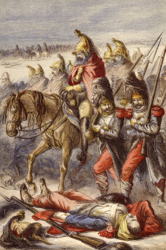 Rekolekcje z Moskwy (chromolitho) autorstwa J. H. Nicholson